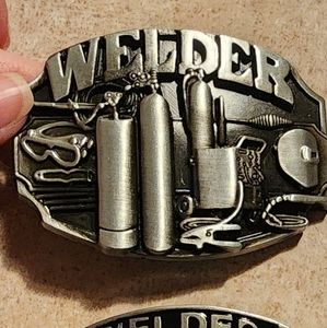 New Welder welding belt buckle